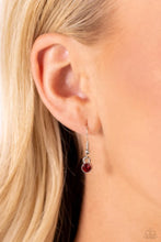 Load image into Gallery viewer, Textured Talent Red Necklace