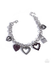 Load image into Gallery viewer, Intentional Idea Purple Bracelet