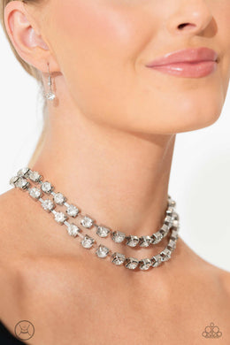 Glistening Gallery White Choker