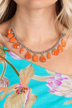 Load image into Gallery viewer, Fairytale Fortuity Orange Necklace