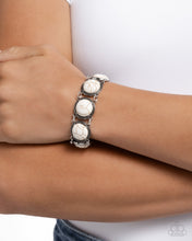Load image into Gallery viewer, Stony Session White Bracelet