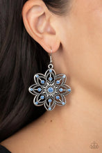 Load image into Gallery viewer, Prismatic Perennial Blue Earrings