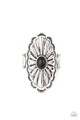 Cottage Couture Black Ring