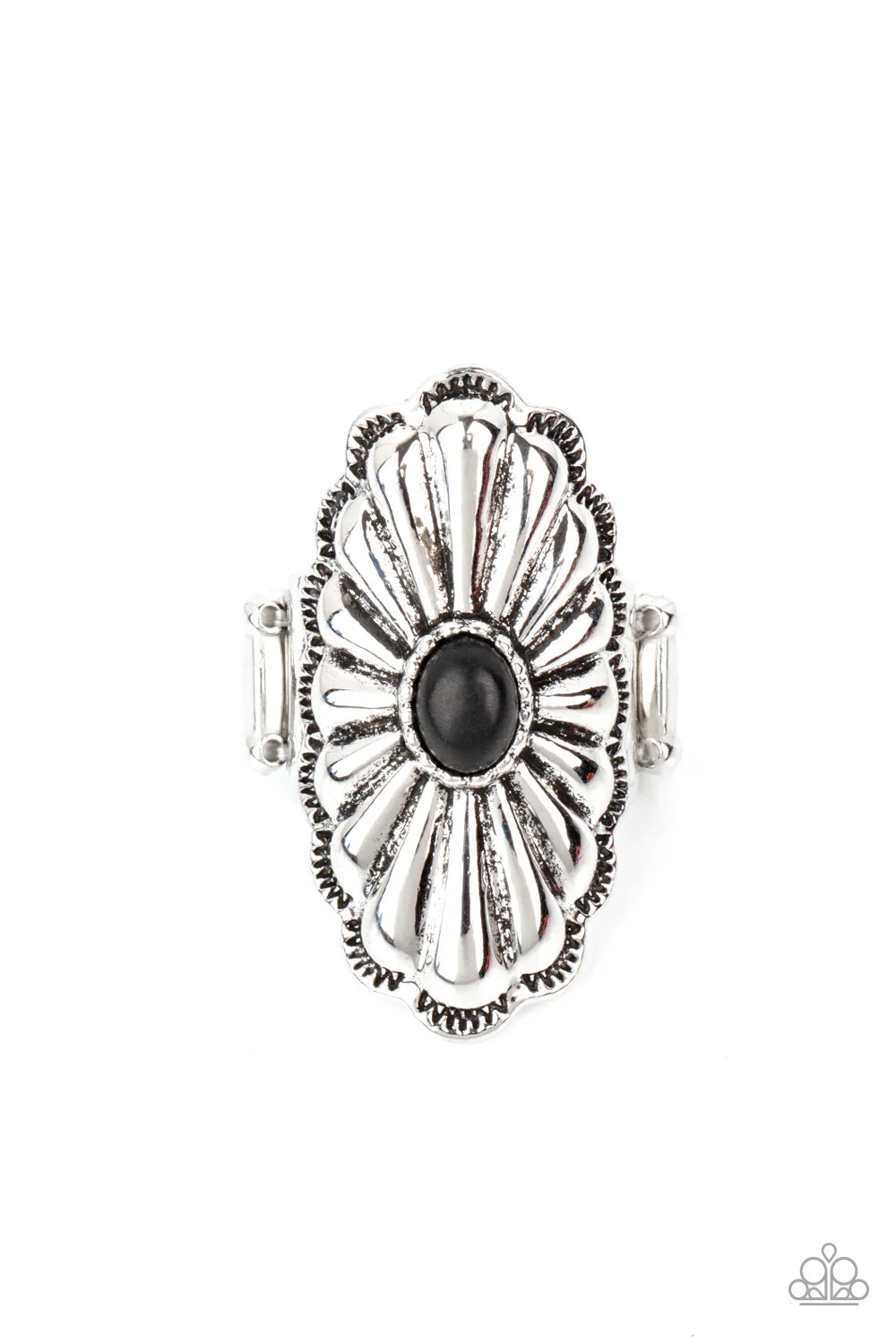 Cottage Couture Black Ring
