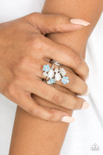 Load image into Gallery viewer, Daisy Delight Blue Ring