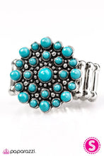 Load image into Gallery viewer, Desert Dahlia Blue Ring