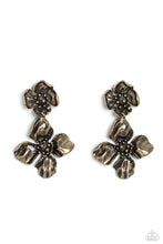 Load image into Gallery viewer, Gilded Grace Brass Earrings