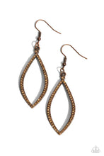 Load image into Gallery viewer, Twinkly Treat Copper Earrings