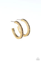 Load image into Gallery viewer, Hoop Haven Brass Hoop Earrings