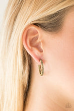 Load image into Gallery viewer, Hoop Haven Brass Hoop Earrings