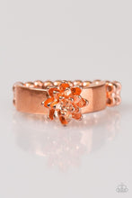 Load image into Gallery viewer, Autumn Gardens Copper Skinny Band Ring
