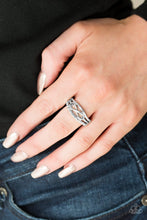 Load image into Gallery viewer, Infinite You-niverse Silver Skinny Band Ring