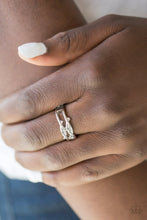Load image into Gallery viewer, Very Vogue Silver Skinny Band Ring