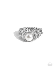 Load image into Gallery viewer, Selfie Status White Skinny Band Ring