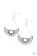 Load image into Gallery viewer, Canyon Canoe Ride White Earrings