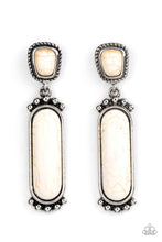 Load image into Gallery viewer, Southern Charm White Earrings