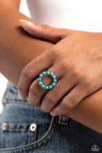 Load image into Gallery viewer, Stone Circles Blue Ring