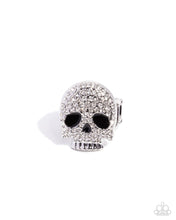 Load image into Gallery viewer, Skeleton Shimmer White Ring