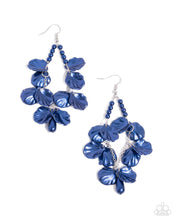 Load image into Gallery viewer, Coastal Century Blue Earrings