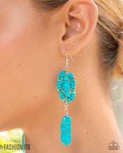 Load image into Gallery viewer, Valuable Voyage Blue Earrings