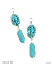 Load image into Gallery viewer, Valuable Voyage Blue Earrings