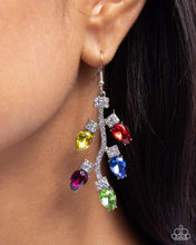 Load image into Gallery viewer, Christmas Lights Multi Earrings