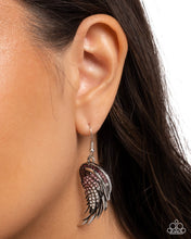 Load image into Gallery viewer, Angelic Appeal Purple Earrings