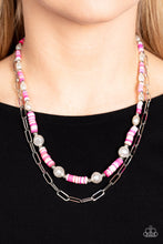 Load image into Gallery viewer, Tidal Trendsetter Pink Necklace