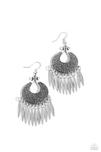Load image into Gallery viewer, Tribal Charm Silver Earrings