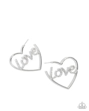Load image into Gallery viewer, Lovely Cadence White Hoop Earrings