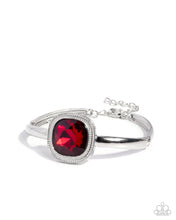 Load image into Gallery viewer, Asscher Admiration Red Bracelet
