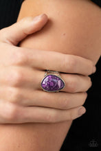 Load image into Gallery viewer, Earth Hearth Purple Ring
