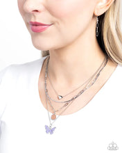 Load image into Gallery viewer, Whimsical Wardrobe Purple necklace
