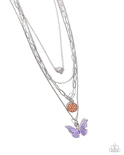 Load image into Gallery viewer, Whimsical Wardrobe Purple necklace