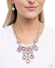 Load image into Gallery viewer, Dripping in Dazzle Orange Necklace