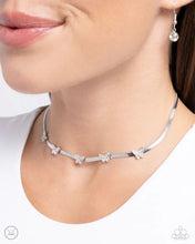 Load image into Gallery viewer, Fluttering Fame White Necklace