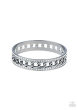 Load image into Gallery viewer, Couture Court Black Bangle