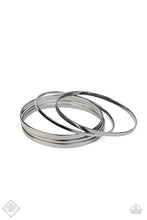 Load image into Gallery viewer, Ensnared Black Bangles