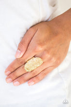 Load image into Gallery viewer, Record Breaking Ripple Gold Ring