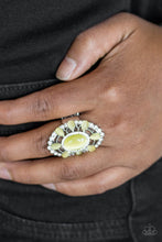 Load image into Gallery viewer, Over the Moonflower Yellow Ring