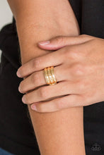 Load image into Gallery viewer, Rough Around the Edges Gold Ring