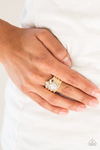 Load image into Gallery viewer, Top Dollar Bling Gold Ring