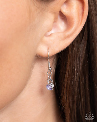 Affectionate Advance Purple Necklace