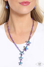 Load image into Gallery viewer, Star-Crossed Sparkle Purple Necklace