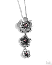 Load image into Gallery viewer, Wallflower Whimsy Purple Necklace