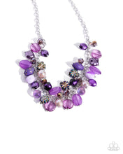 Load image into Gallery viewer, Offbeat Ofrenda Purple Necklace