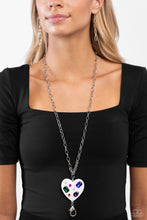 Load image into Gallery viewer, Candid Compilation White Lanyard