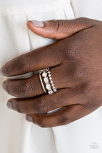 Load image into Gallery viewer, Backstage Sparkle White Ring