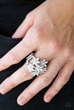 Load image into Gallery viewer, Blooming Bouquets White Ring
