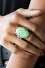 Load image into Gallery viewer, Glittery With Envy Green Ring